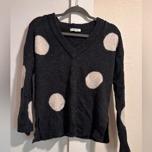 Madewell polka dot sweater - xxs